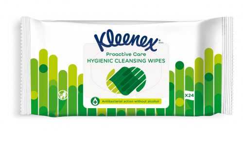 Kleenex Antibacterial Wet Wipes antibakteriální vlhčené ubrousky 24 ks Kleenex