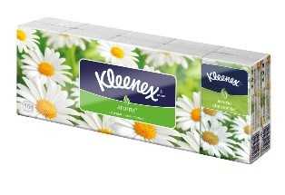 Kleenex Family hanks Camomile 10x10 ks Kleenex
