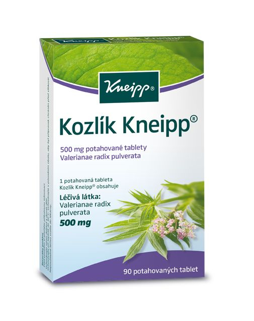 Kneipp Kozlík 500 mg 90 potahovaných tablet Kneipp