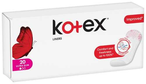 Kotex Liners UltraSlim slipové vložky 20 ks Kotex