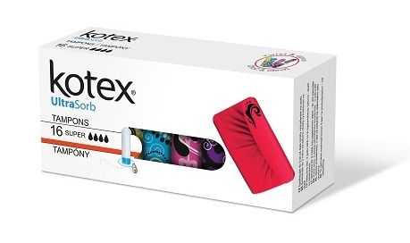 Kotex Ultra Sorb Super 16 ks Kotex