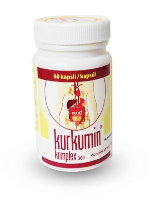 Kurkumin Komplex 300 mg 60 kapslí