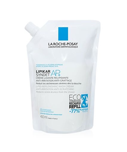 La Roche-Posay Lipikar Syndet AP+ náhradní náplň 400 ml La Roche-Posay