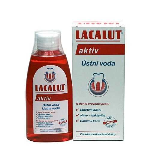 Lacalut Aktiv ústní voda 300 ml Lacalut