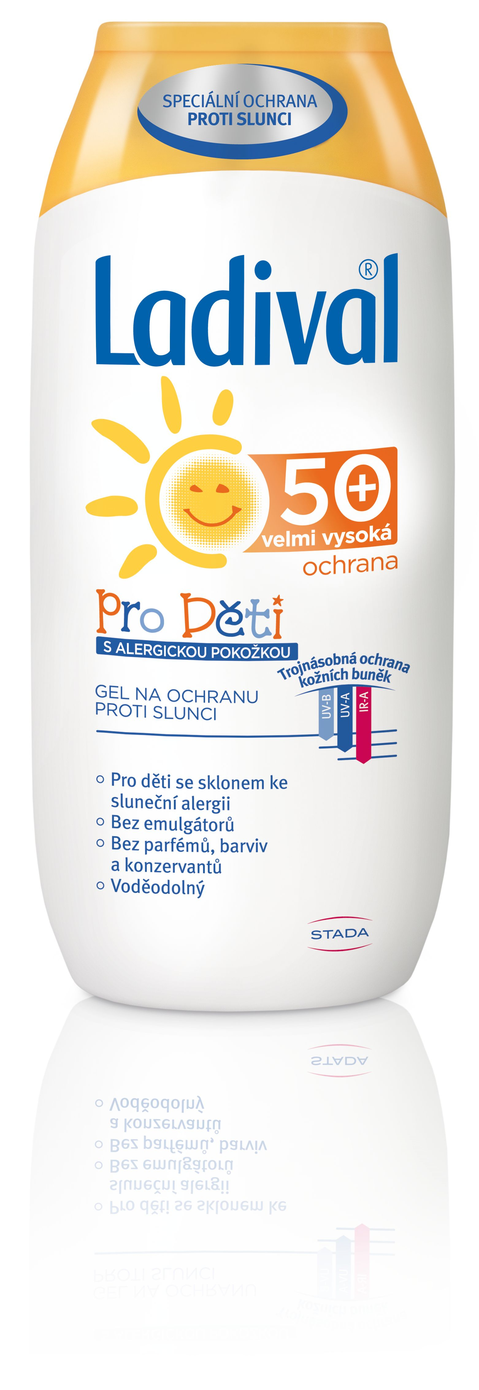 Ladival Dětská alergická pokožka OF50+ gel 200 ml Ladival