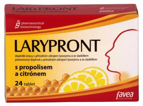 Larypront s propolisem a citrónem 24 tablet Larypront