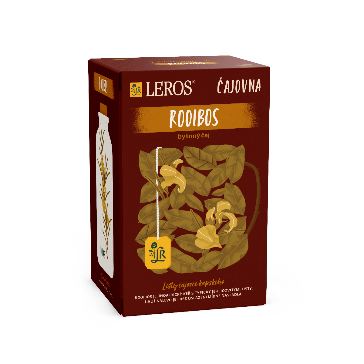 Leros Čajovna Rooibos porcovaný čaj 20x2 g Leros