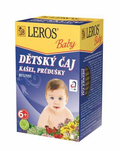 Leros Dětský čaj Kašel a průdušky 20x1