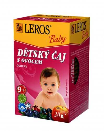 Leros Dětský čaj s ovocem 20x2 g Leros