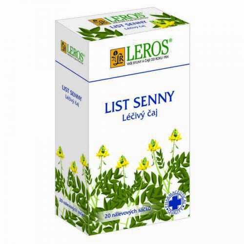 Leros LIST SENNY porcovaný čaj 20x1
