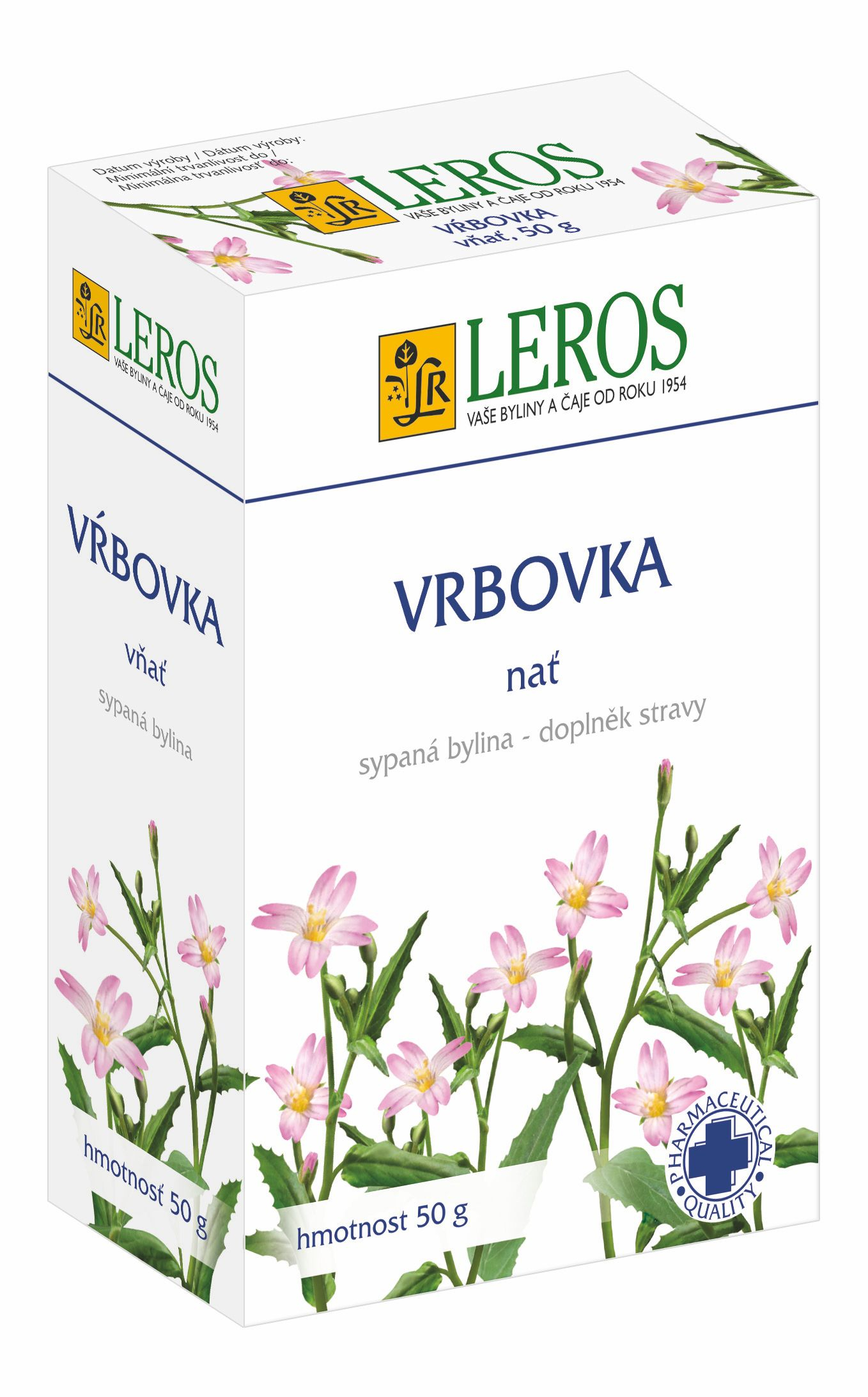 Leros Vrbovka - nať sypaný čaj 50 g Leros