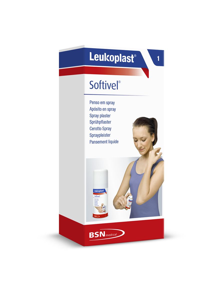 Leukoplast Softivel Spray Plaster náplast ve spreji 30 ml Leukoplast