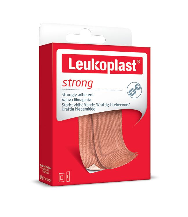 Leukoplast Strong Náplast pevná 2 velikosti 20 ks Leukoplast