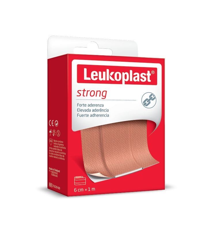 Leukoplast Strong Náplast pevná 6 cm x 1 m role 1 ks Leukoplast