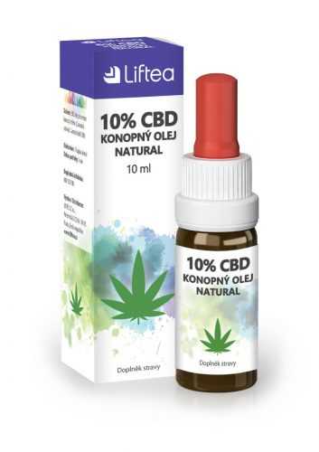 Liftea 10% CBD konopný olej 10 ml Liftea