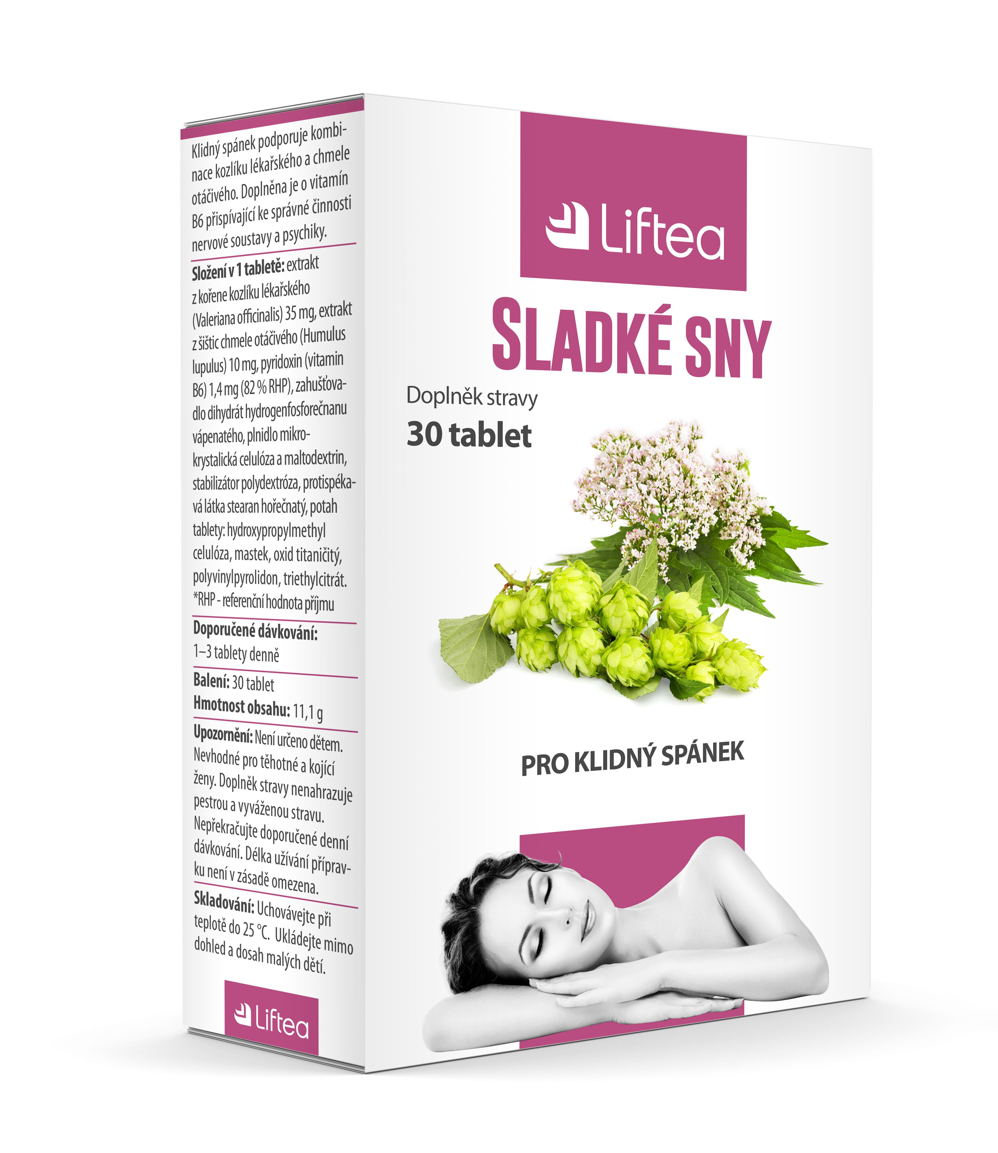 Liftea Sladké sny 30 tablet Liftea