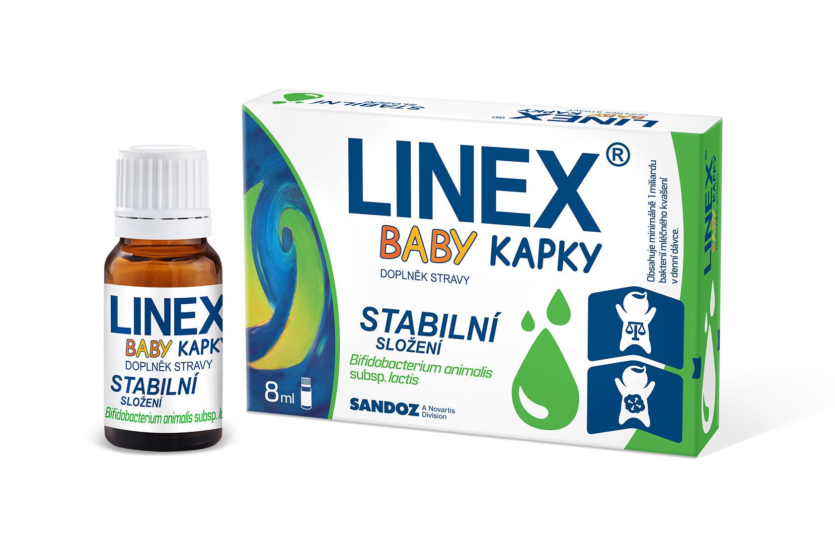 Linex Baby kapky 8 ml Linex