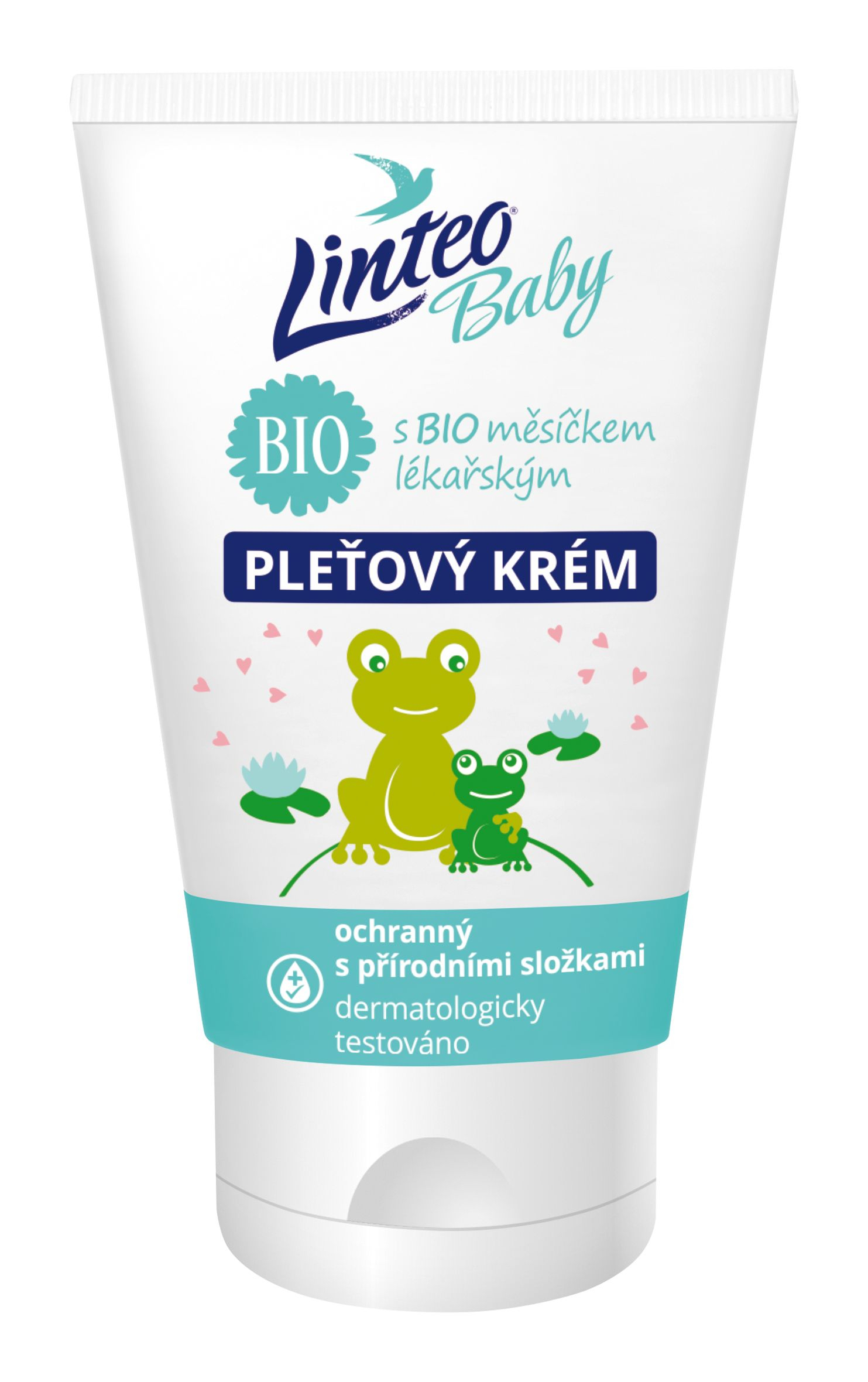 Linteo Baby Dětský pleťový krém s BIO měsíčkem lékařským 75 ml Linteo