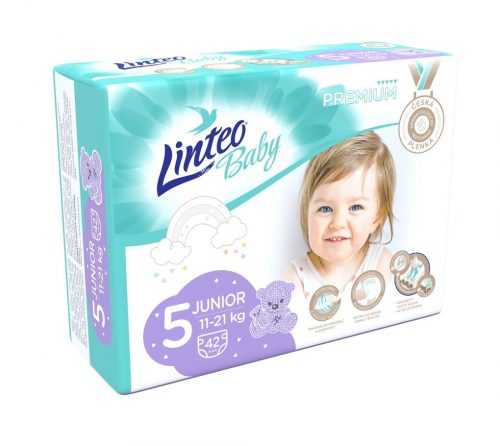Linteo Baby PREMIUM 5 Junior 11-21 kg dětské plenky 42 ks Linteo