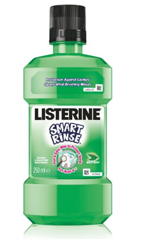 Listerine Smart Rinse Mint ústní voda 250 ml Listerine