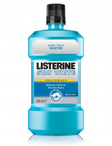 Listerine Stay White ústní voda 500 ml Listerine