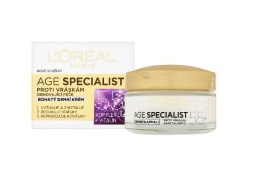 Loréal Paris Age Specialist 55+ denní krém proti vráskám 50 ml Loréal Paris