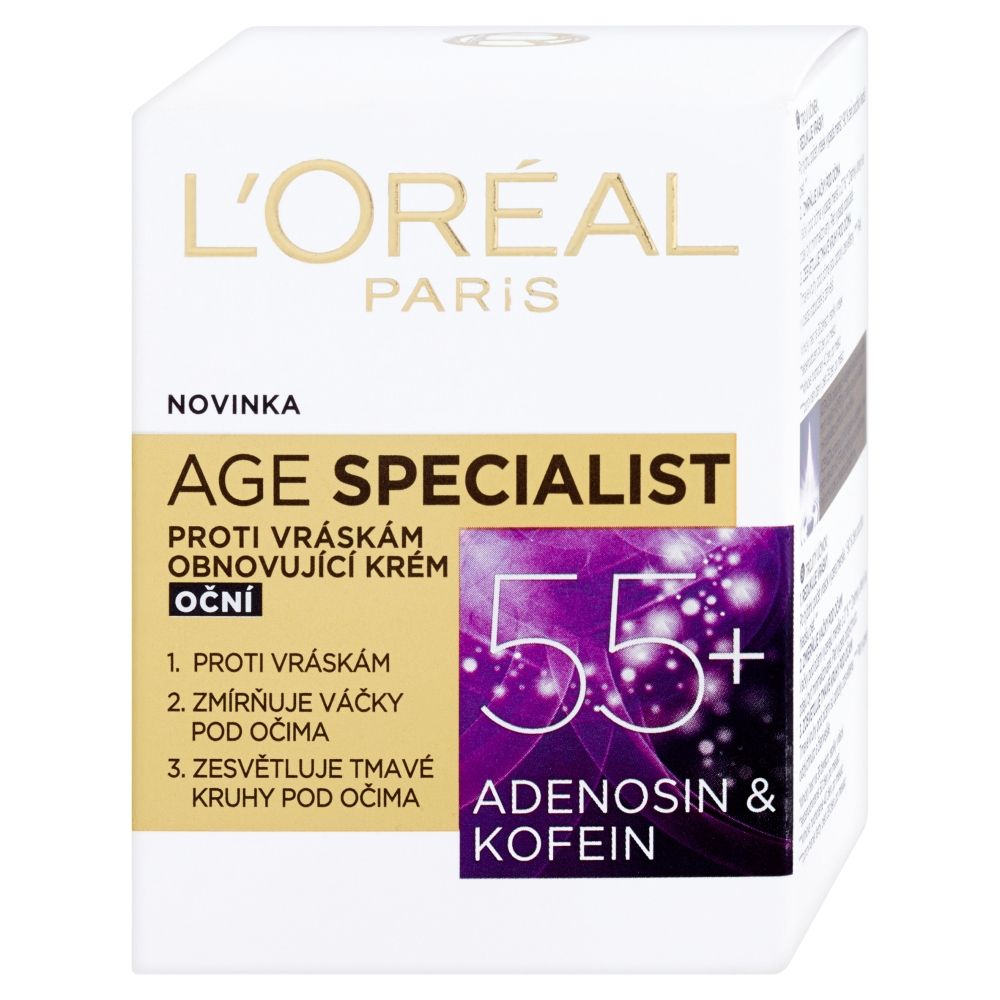 Loréal Paris Age Specialist obnovující oční krém proti vráskám 15 ml Loréal Paris