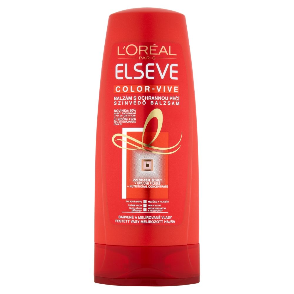 Loréal Paris Elseve Color-Vive balzám s ochrannou péčí na barvené vlasy 200 ml Loréal Paris