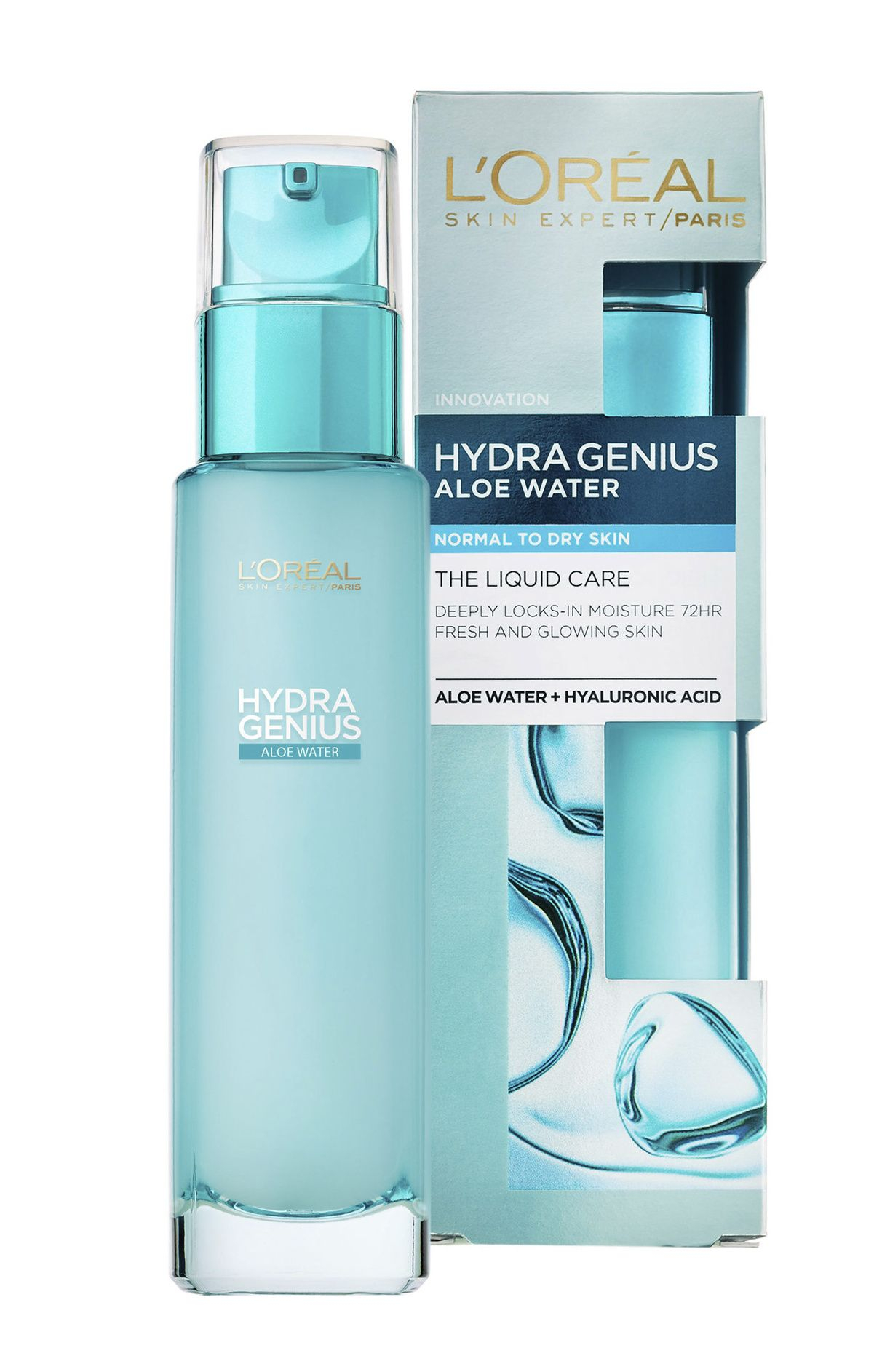 Loréal Paris Hydra Genius Water hydratační péče pro normální až suchou pleť 70 ml Loréal Paris