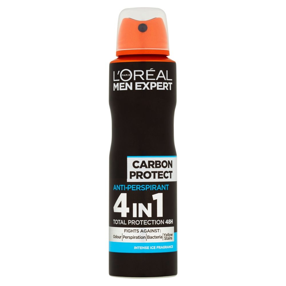 Loréal Paris Men Expert Carbon Protect 4v1 pánský antiperspirant sprej 150 ml Loréal Paris