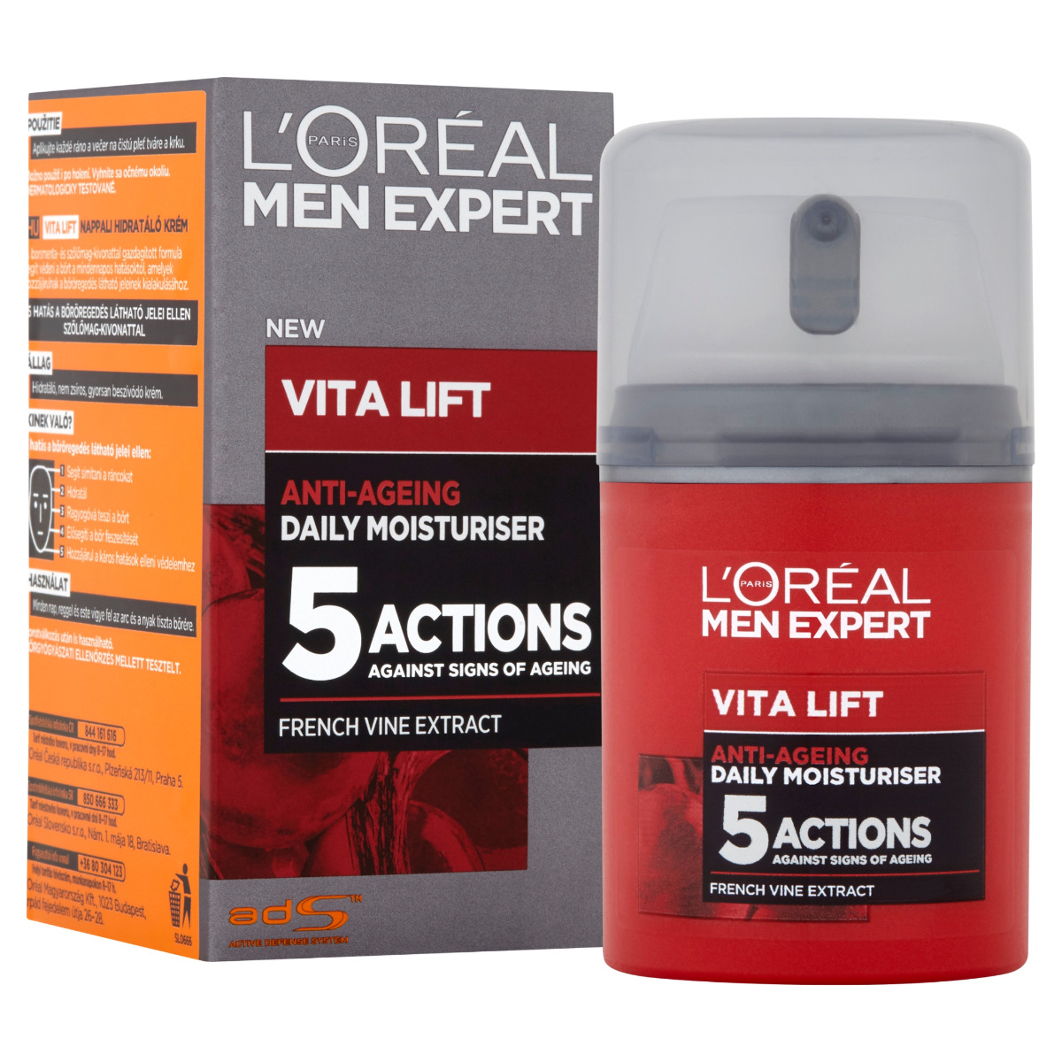 Loréal Paris Men Expert Vita Lift 5 pánský hydratační krém proti stárnutí pleti 50 ml Loréal Paris