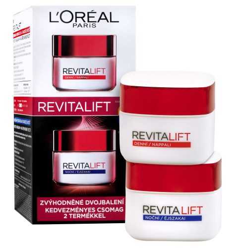 Loréal Paris Revitalift Denní a noční krém zvýhodněné dvojbalení 2x50 ml Loréal Paris