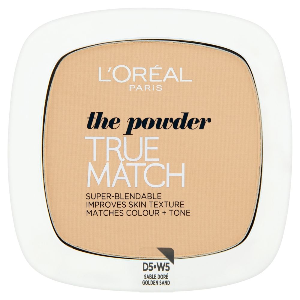 Loréal Paris True Match Golden Sand W5 kompaktní pudr 9 g Loréal Paris