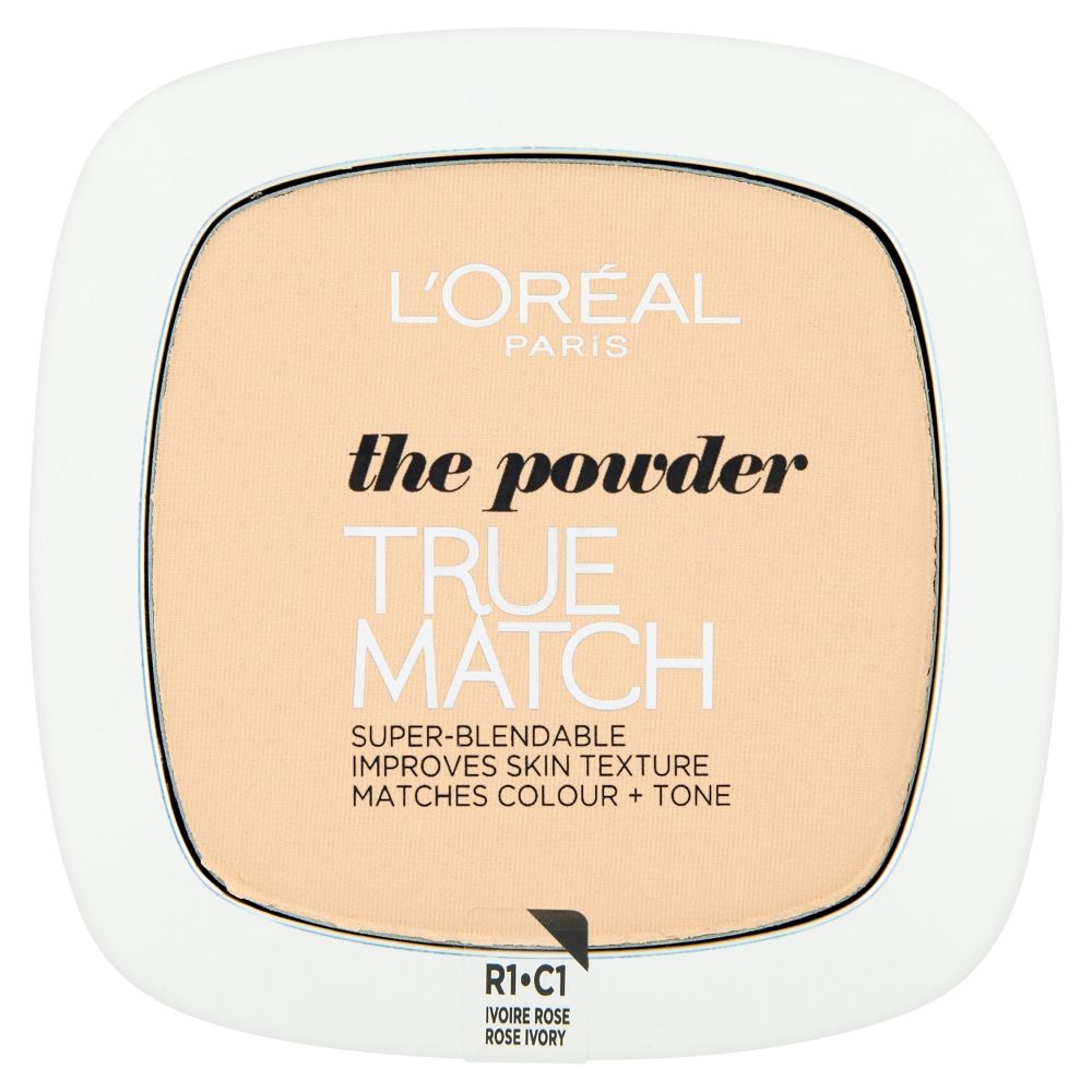 Loréal Paris True Match Rose Ivory C1 kompaktní pudr 9 g Loréal Paris