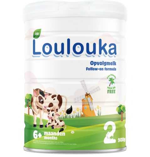 Loulouka 2 BIO pokračovací kojenecká výživa 900 g Loulouka