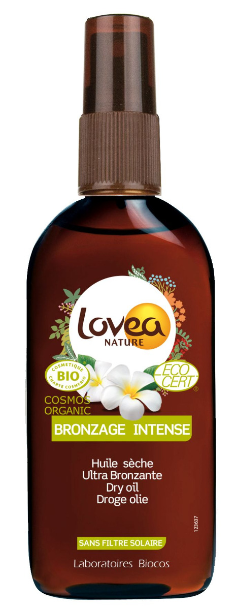 Lovea BIO Intenzivní opalovací suchý olej ve spreji bez SPF 125 ml Lovea