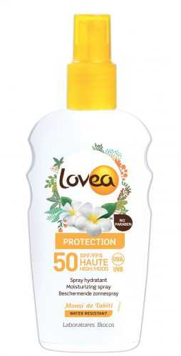 Lovea Voděodolné ochranné opalovací mléko SPF50 sprej 200 ml Lovea