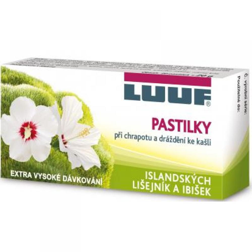 Luuf Pastilky při kašli a nachlazení s islandským lišejníkem 20 pastilek Luuf