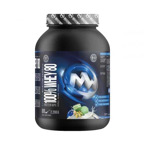 MAXXWIN 100% WHEY 80 pistácie 2200 g MAXXWIN