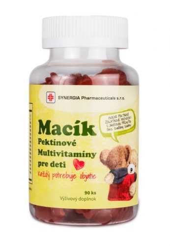 Macík Pektinové multivitamíny pro děti 90 ks