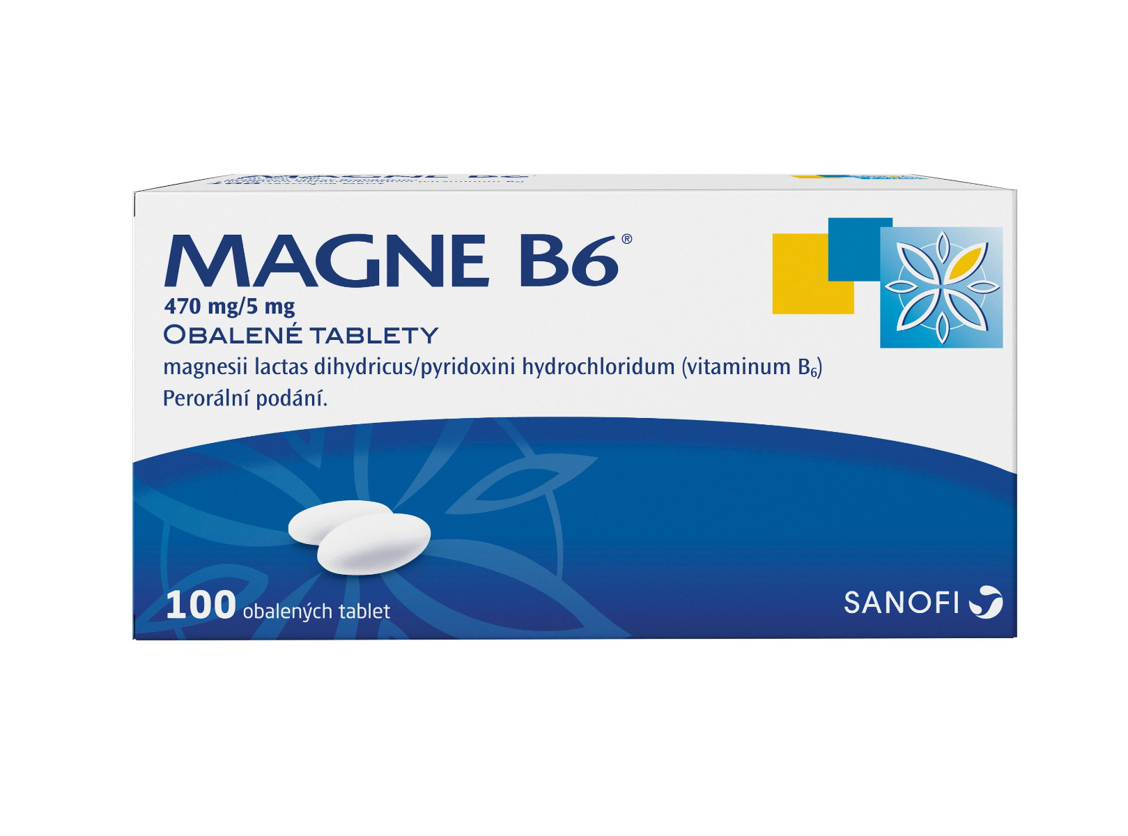 Magne B6 470 mg/5 mg 100 tablet Magne B6