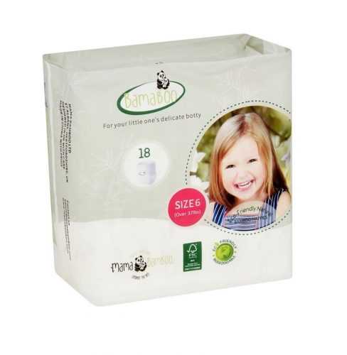 Mama Bamboo 16kg+ dětské bambusové kalhotky 18 ks Mama Bamboo