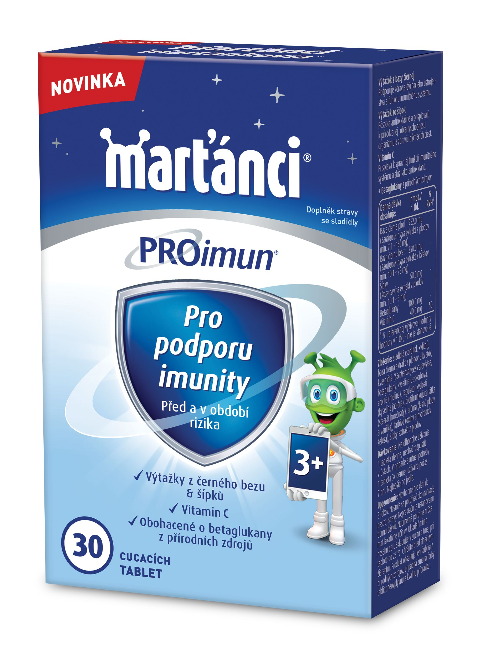 Marťánci PROimun 30 cucacích tablet Marťánci