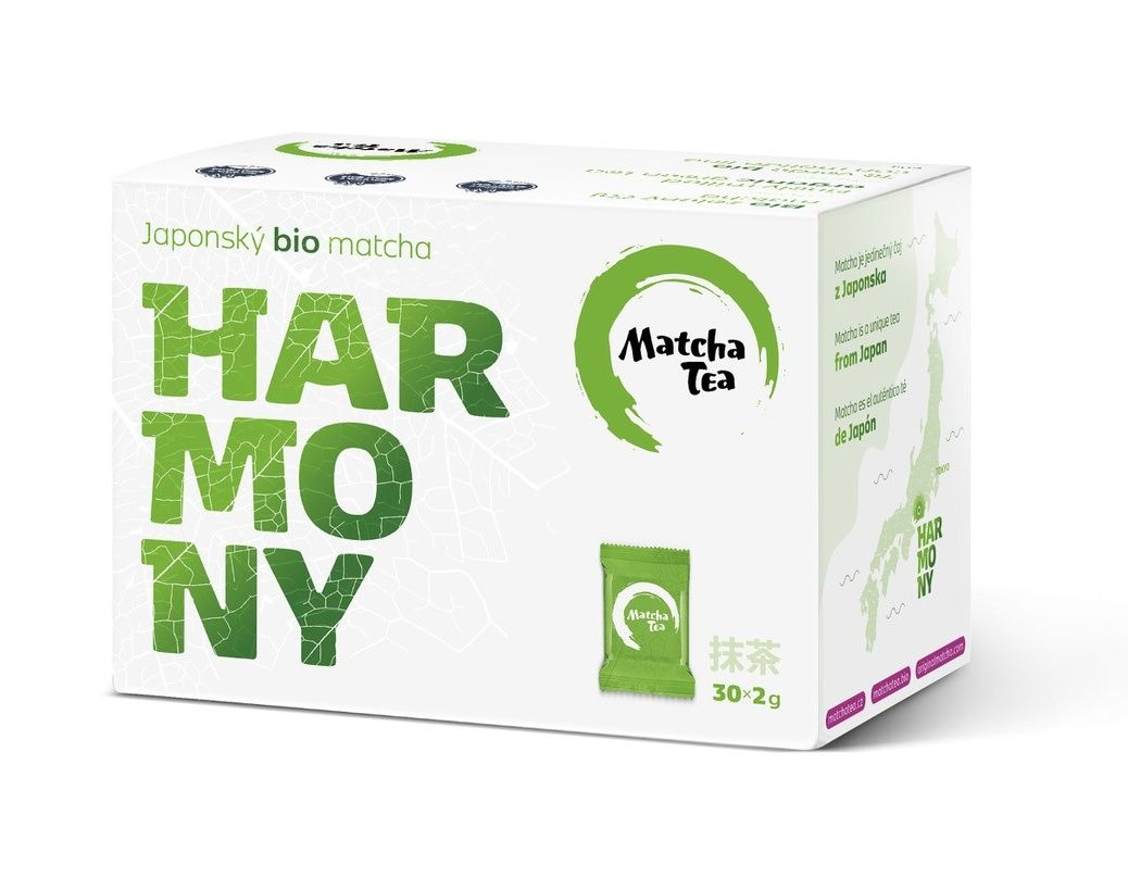 Matcha Tea BIO Harmony zelený čaj 30x2 g Matcha Tea