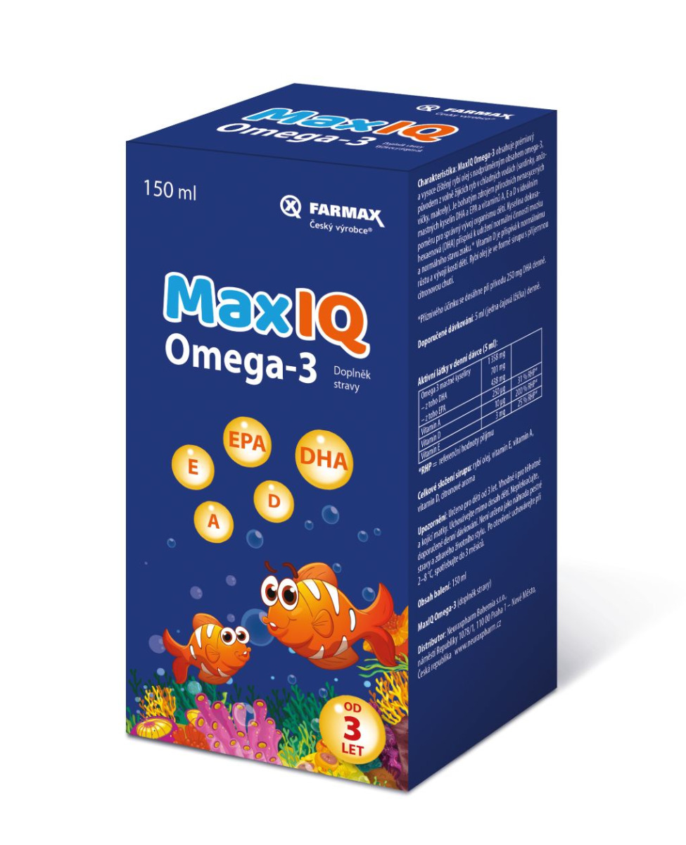 MaxIQ Omega-3 150 ml MaxIQ