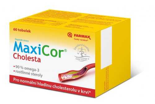 MaxiCor Cholesta 60 tobolek MaxiCor