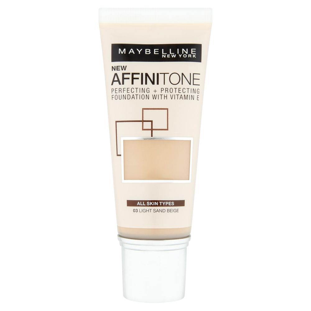 Maybelline Affinitone Light Sand Beige 03 hydratační make-up 30 ml Maybelline