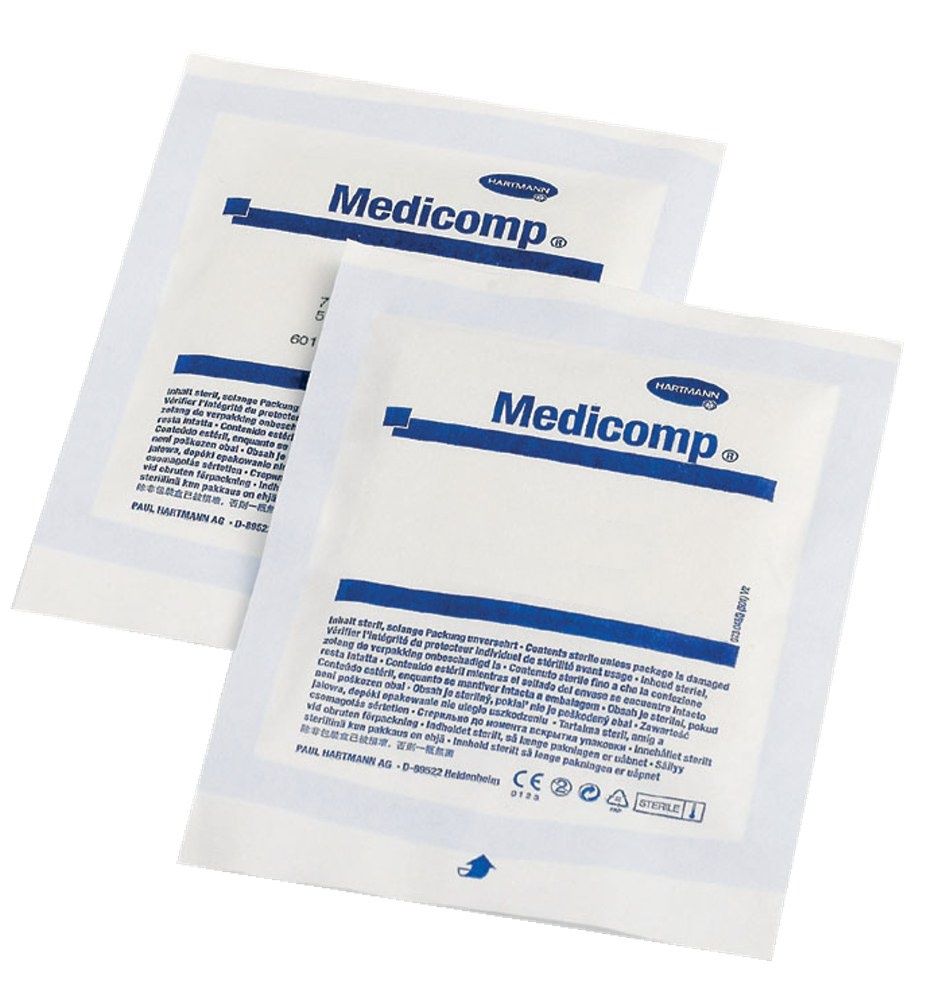 Medicomp Kompres sterilní 10 x 10 cm 25x2 ks Medicomp
