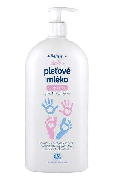 Medpharma Baby Pleťové mléko Sensitive 500 ml Medpharma