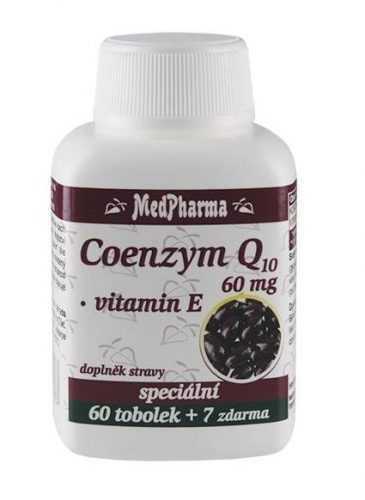 Medpharma Coenzym Q10 60 mg + vitamin E 67 tobolek Medpharma